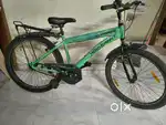 Hero sprint cycle with luggage career