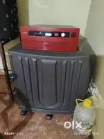 Exide inverter copper sine wave 1Kw and 2 new Exide battery and