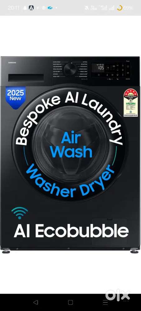 Samsung Fully Automatic Front Load Washing Machine