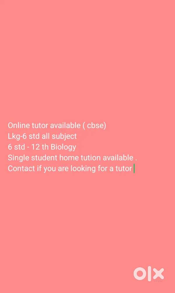Online tutor part time