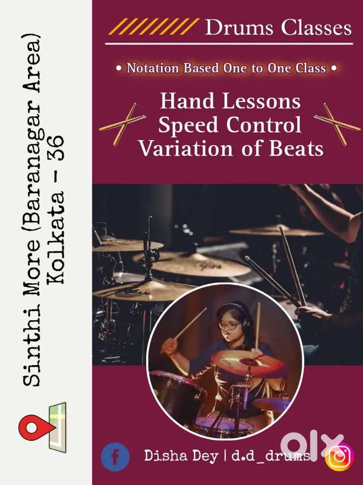 Drums tuition classes