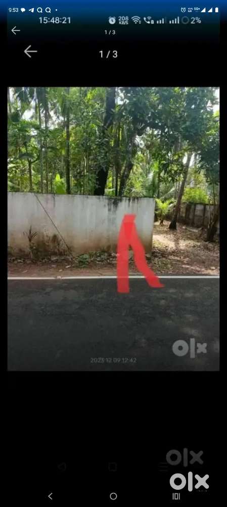 24.2 cent Land near St. Sebastian Church Vanjipura Kaipamangalam