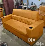 3 seater sofa set with cup holder available in Starf Furniture