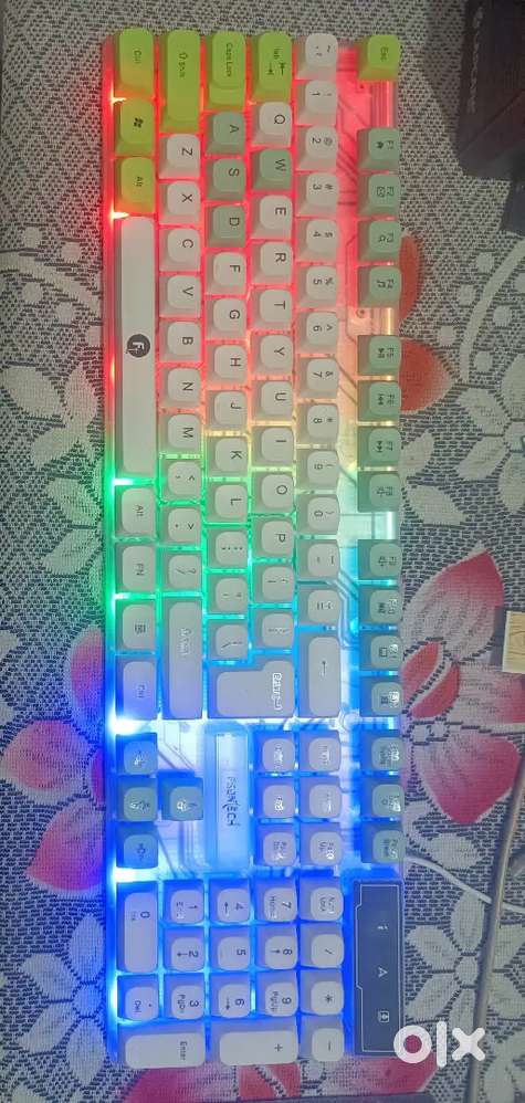 RGB gaming keyboard mouse combo