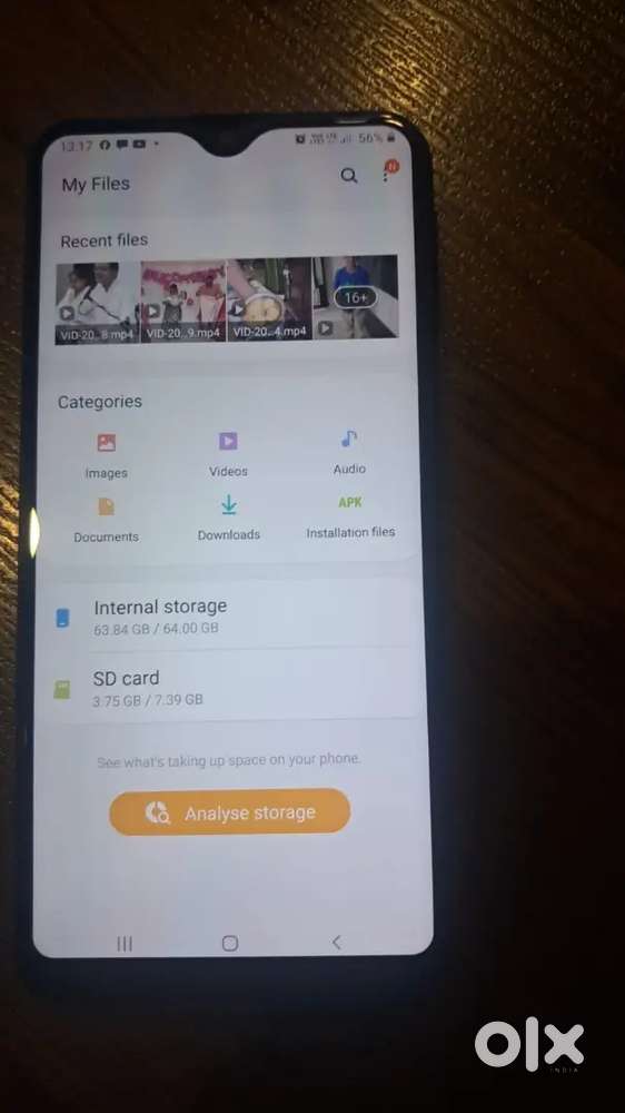 Samsung M20 in great condition with 4gb ram and 64 gb storage
