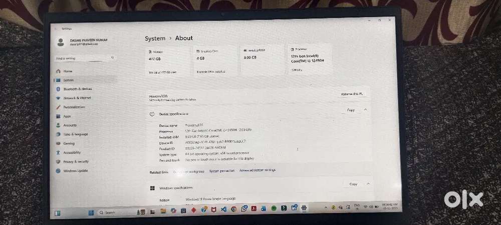 Laptop Victus 12th Gen