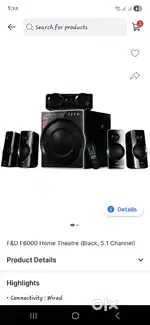 F&d model6000 home theater