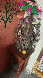 Lord ganesha full brass