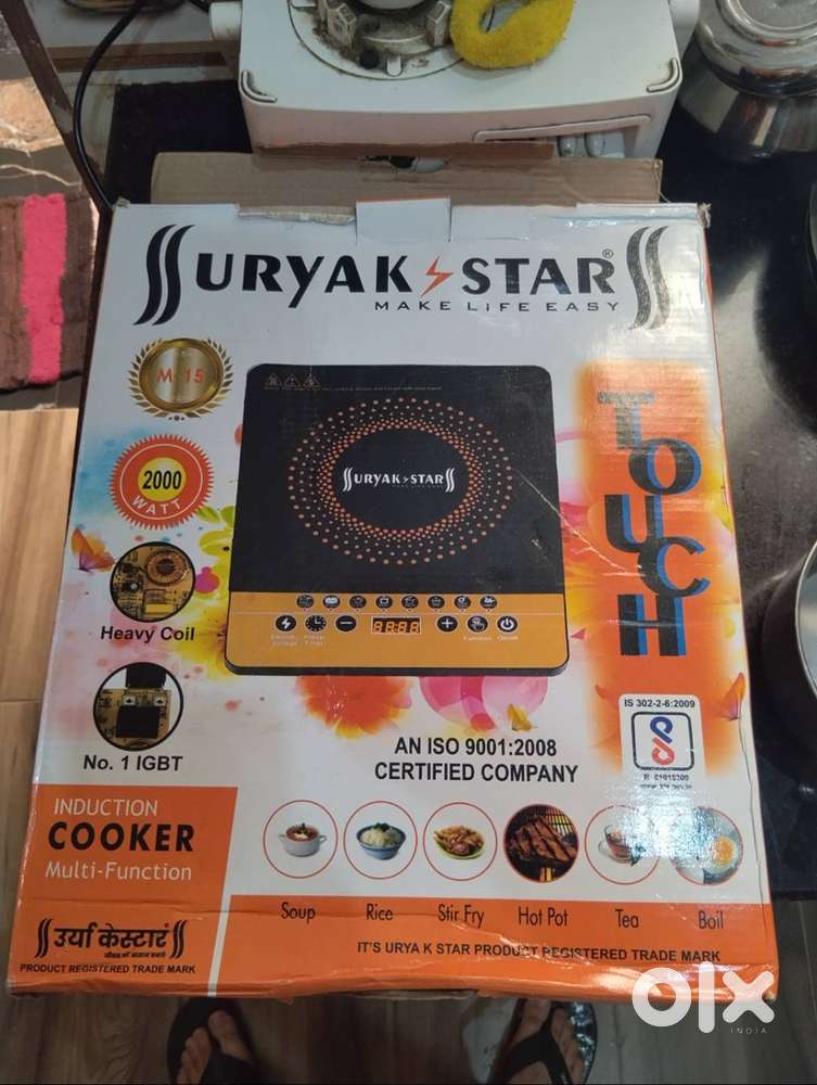 Surya k star m15 touch induction 2000 w