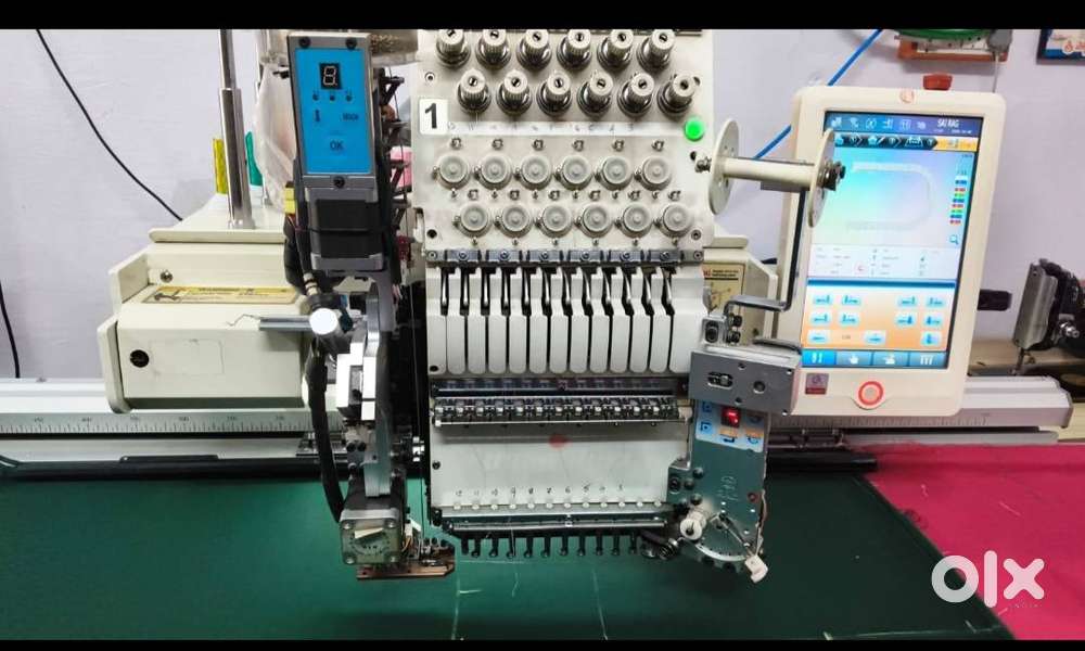 Computer embroidery mechine