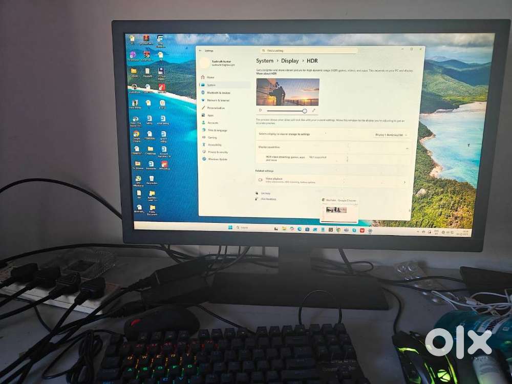 Gaming & Performance Desktop for Sale (With BenQ 27” Monitor)