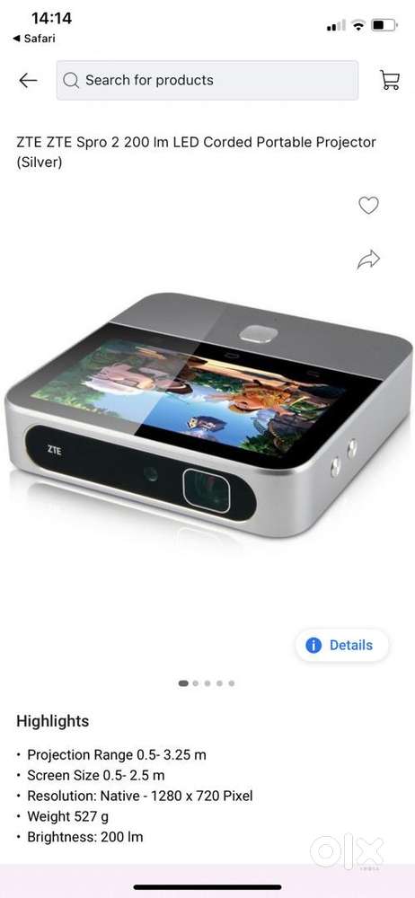Zte spro 2 projector Japan