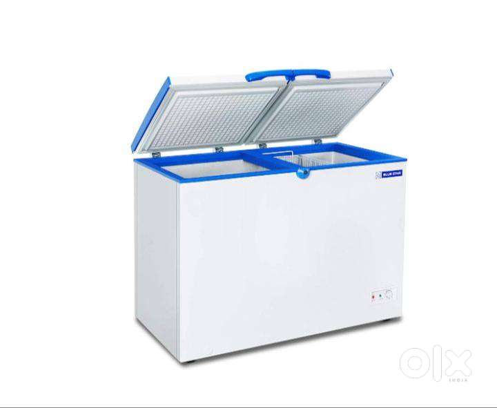 Blue Star CHFDD300DGSW Double Door Deep Freezer White