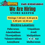 Urgently need store keeper for cake shop