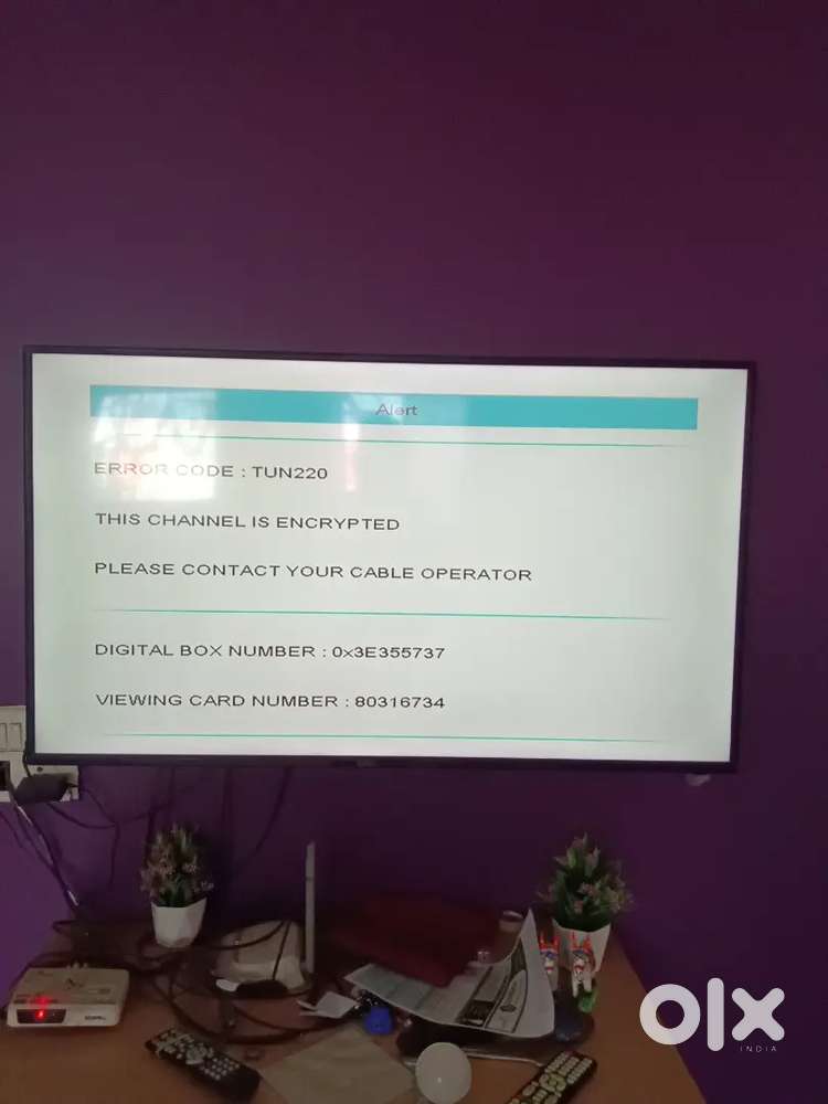 LED smart TV 50 inch