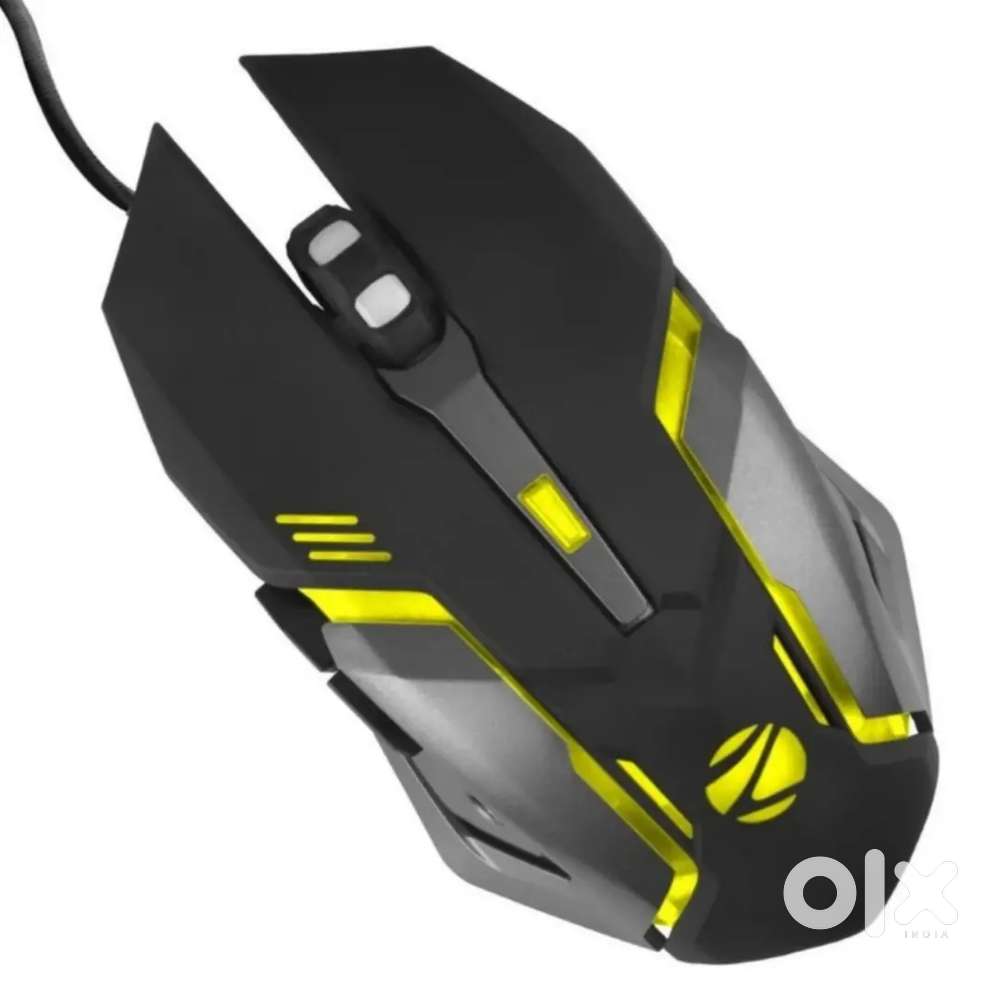 ZEBRONICS Gaming Mouse (USB 3.0, Black)