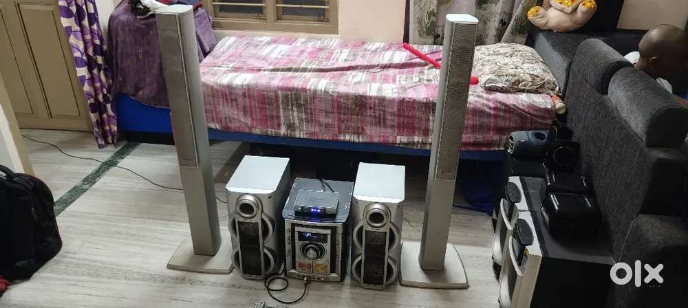 Speakers and Music systems for sale