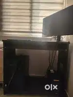 Computer Desk Table with wheels & keyboard tray