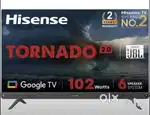 Hisense Tornado 50 Inch 4K LED Smart Google TV (Dolby Atmos & Vision)