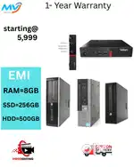 Monitor  All Basic Software Loaded  1 - Year Replacement Warranty