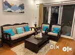 3+2 seater teak sofa set