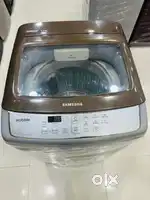 Brown Samsung Wobble 6.5kg Top load fully automatic washing machine