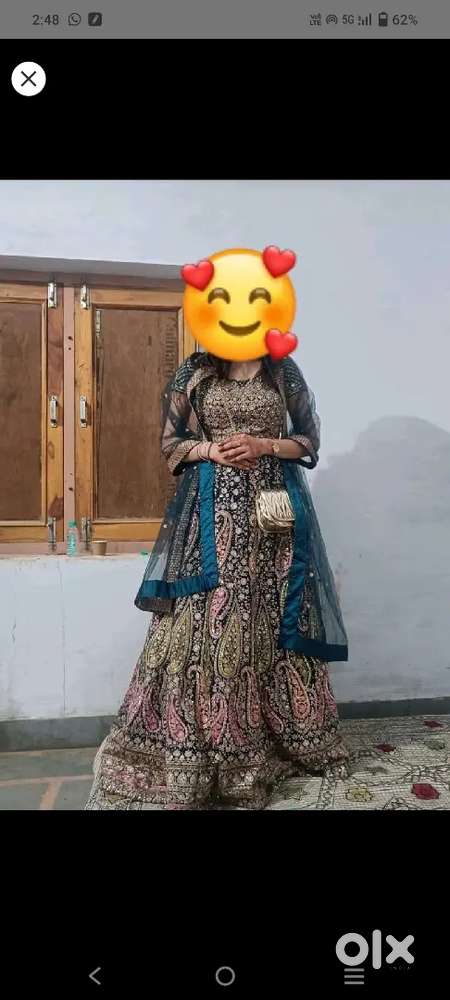 Beautiful heavy work flair lehenga