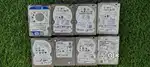 Old laptop 500 gb hdd hard drive