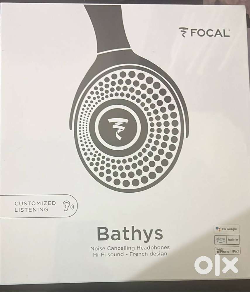Focal Bathys Wireless ANC Headphones – Deep Black – Brand New / Unopen