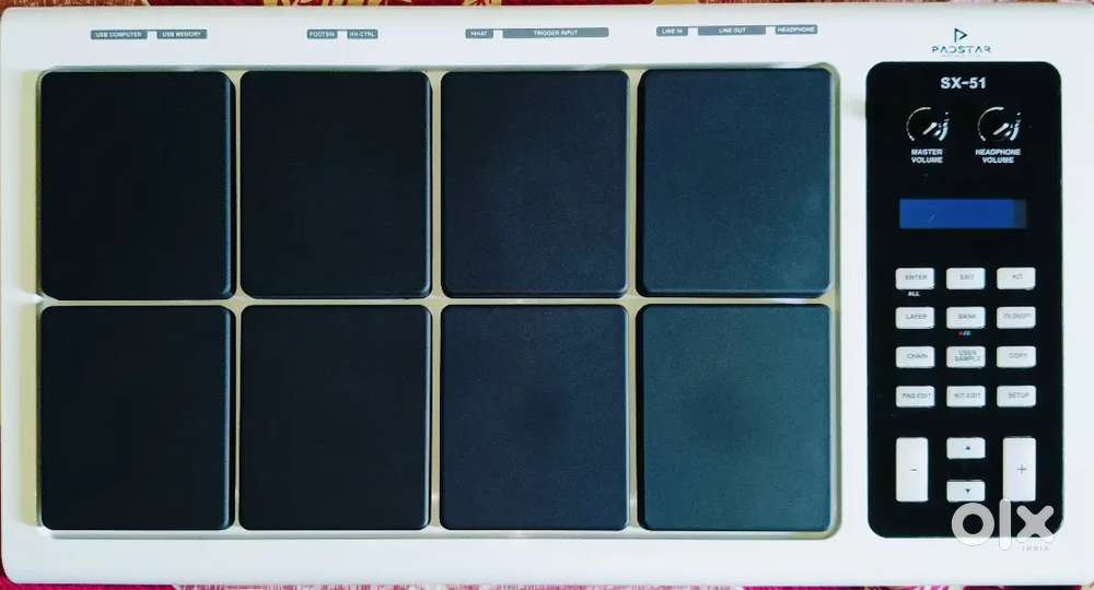 Octapad padstar sx51with sampling