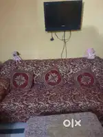 Good condition sofa and chair