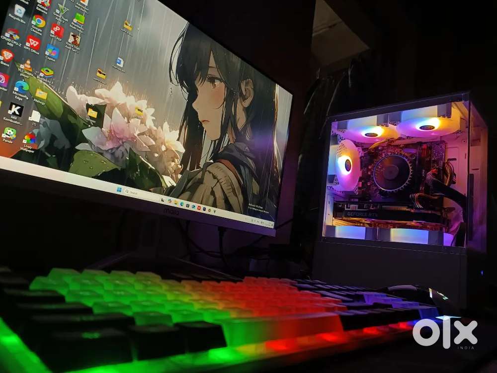 Gaming PC – i5 12400F  RTX 2060  16GB RAM 500GB NVMe 100Hz IPS Monitor