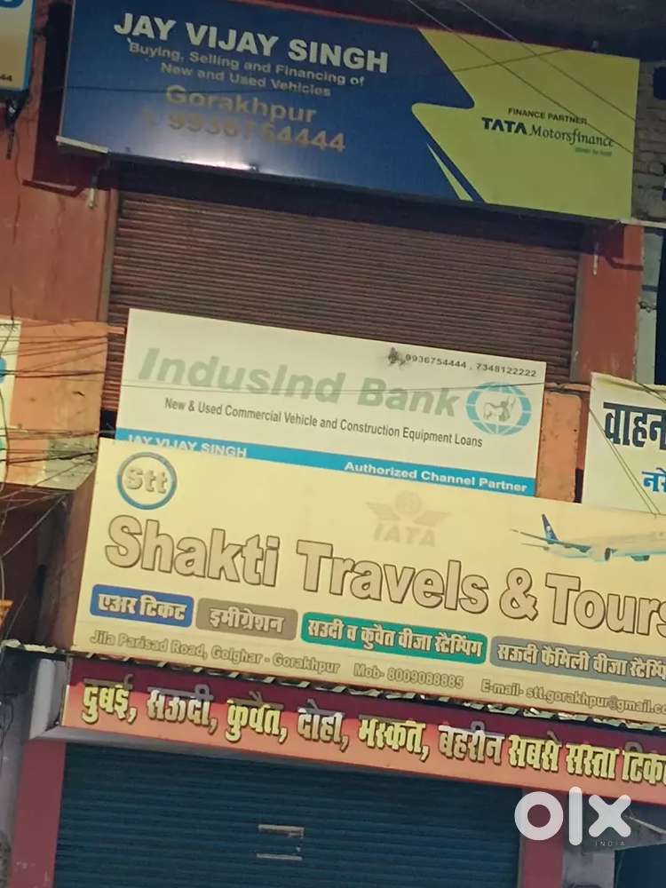 200 SQ feet first floor shop for rent MP building Gorakhpur