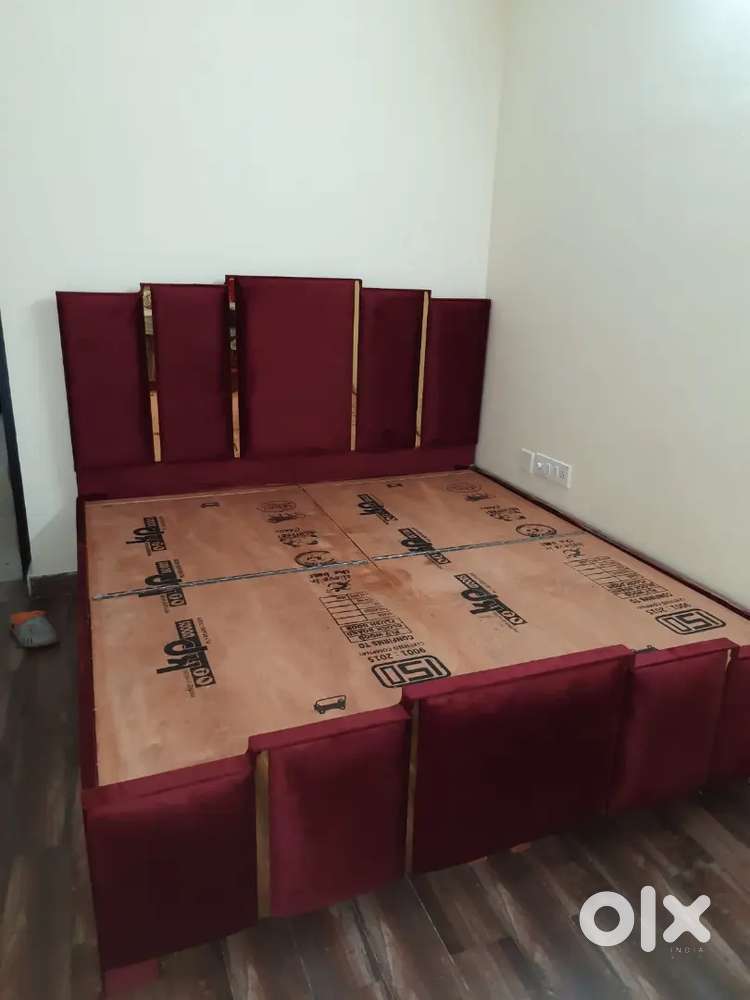 Brand new fancy double bed