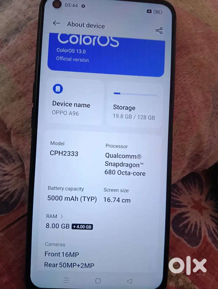Oppo A96  4g