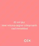 80  mtr plot in aashiyana