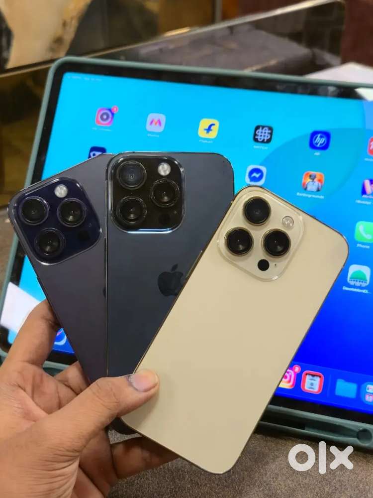 IPHONE 14 GOLD & PURPLE COLOR AVAILABLE BOX BILL ALSO AVAILABLE