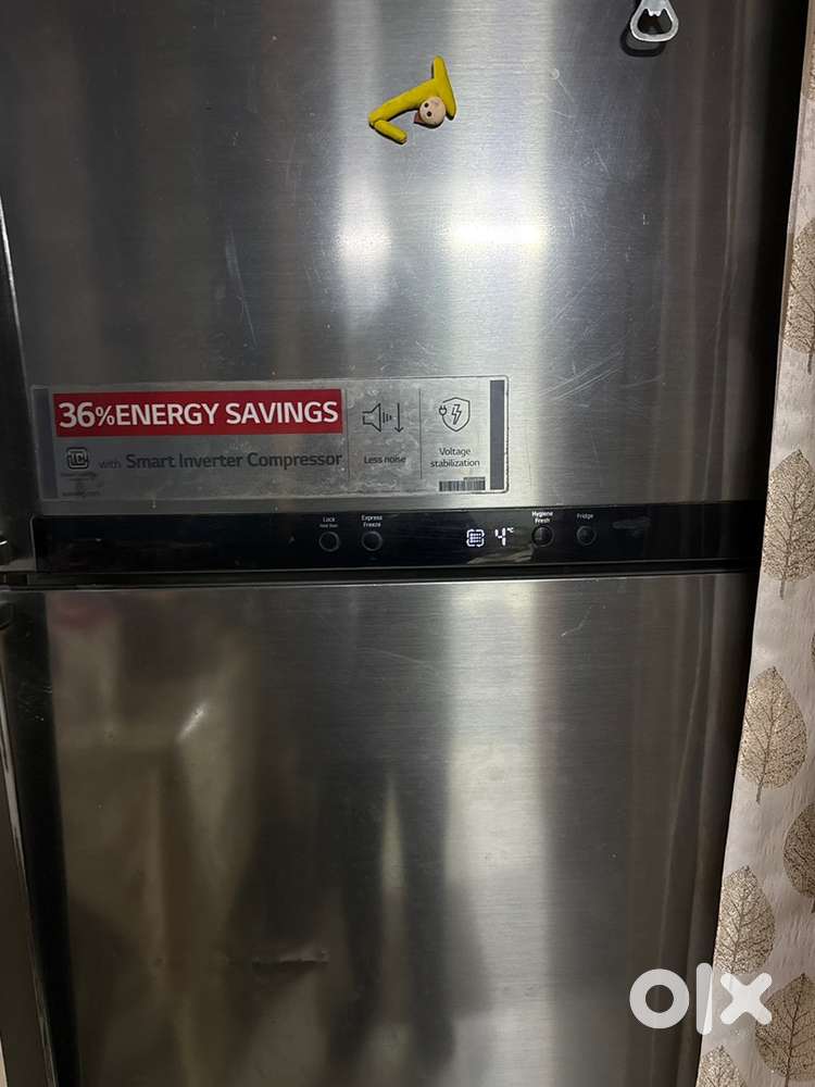2 star lg fridge double door up down
