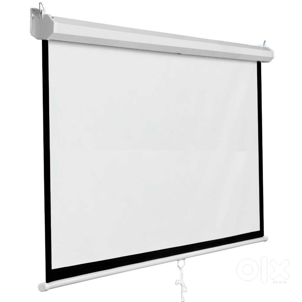 TONZO High Gain Wall Manual Auto Lock 133 Projector Screen 10ft.x6ft
