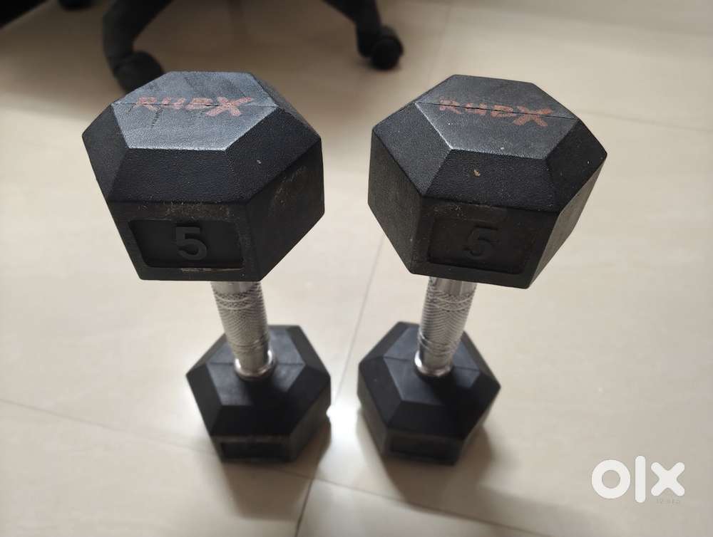 Rubx 5kg Premium Dumbbells