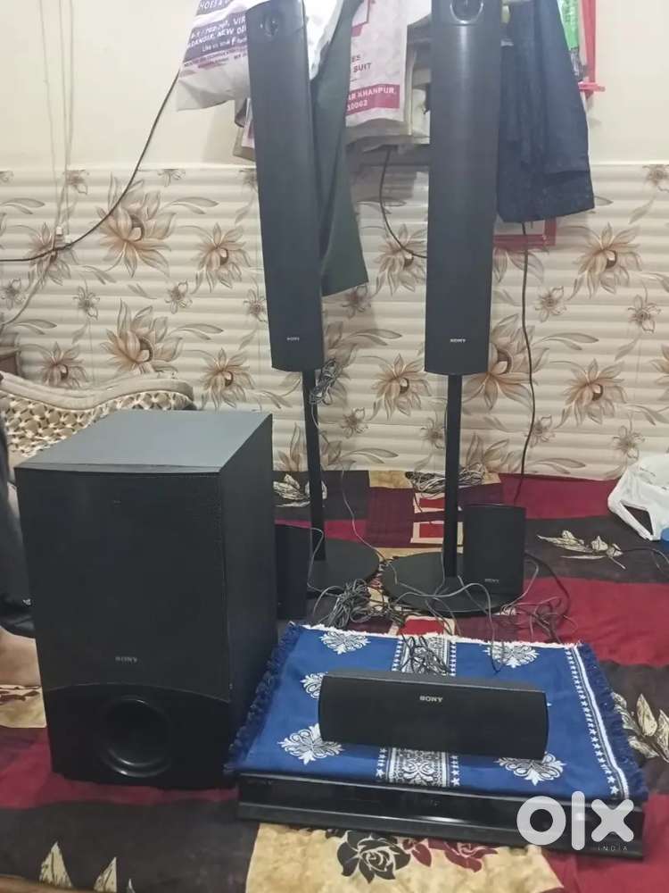 Sony dav dz640 tower home theatre 5.1working condition 8000rs