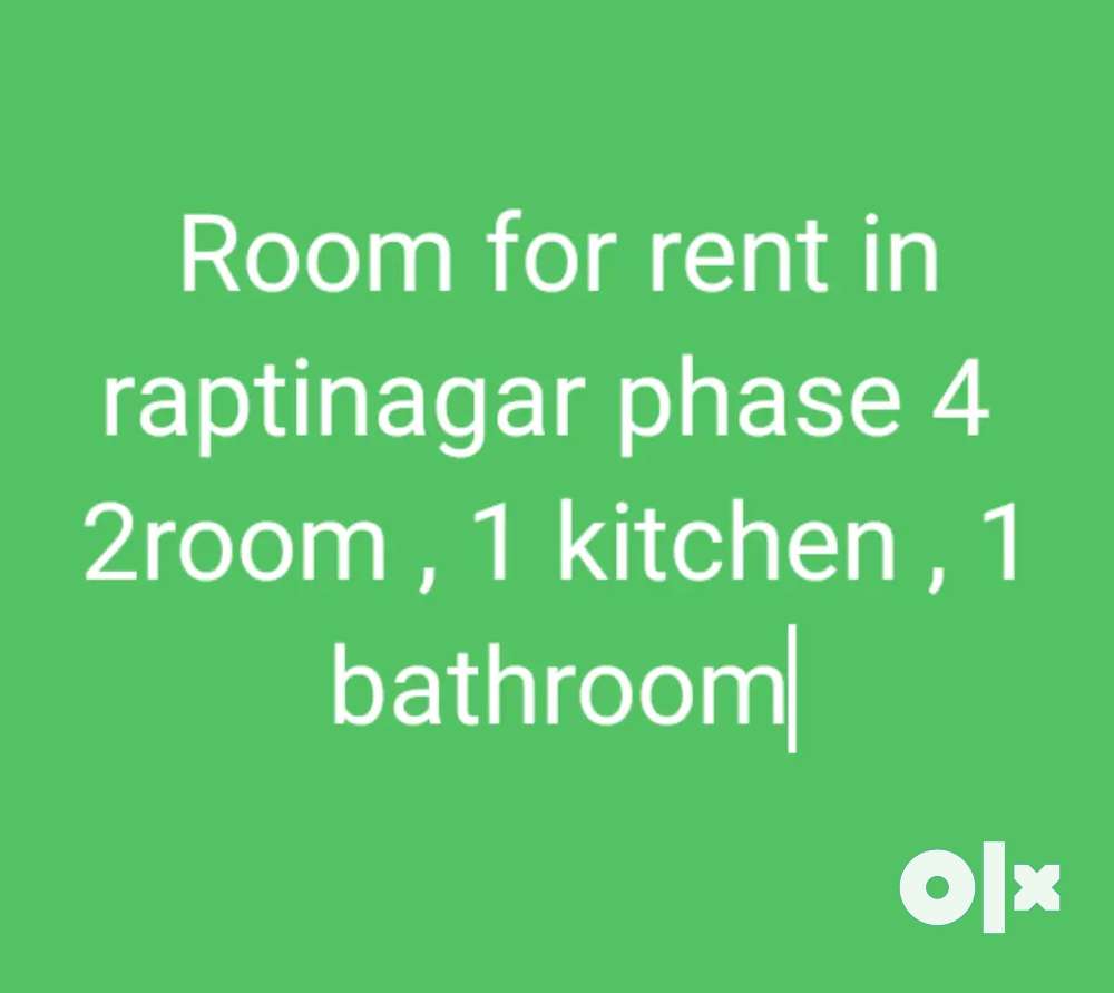 Room for rent in raptinagar behind sport college 2bhk