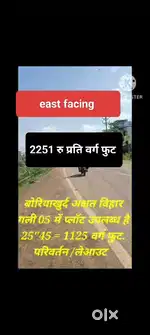संतोषी नगर बोरिया खुर्द में प्लॉट ही प्लॉट