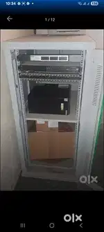 27U Server Rack, Tower Server,  Network Storage, Firewall, Smart UPS,