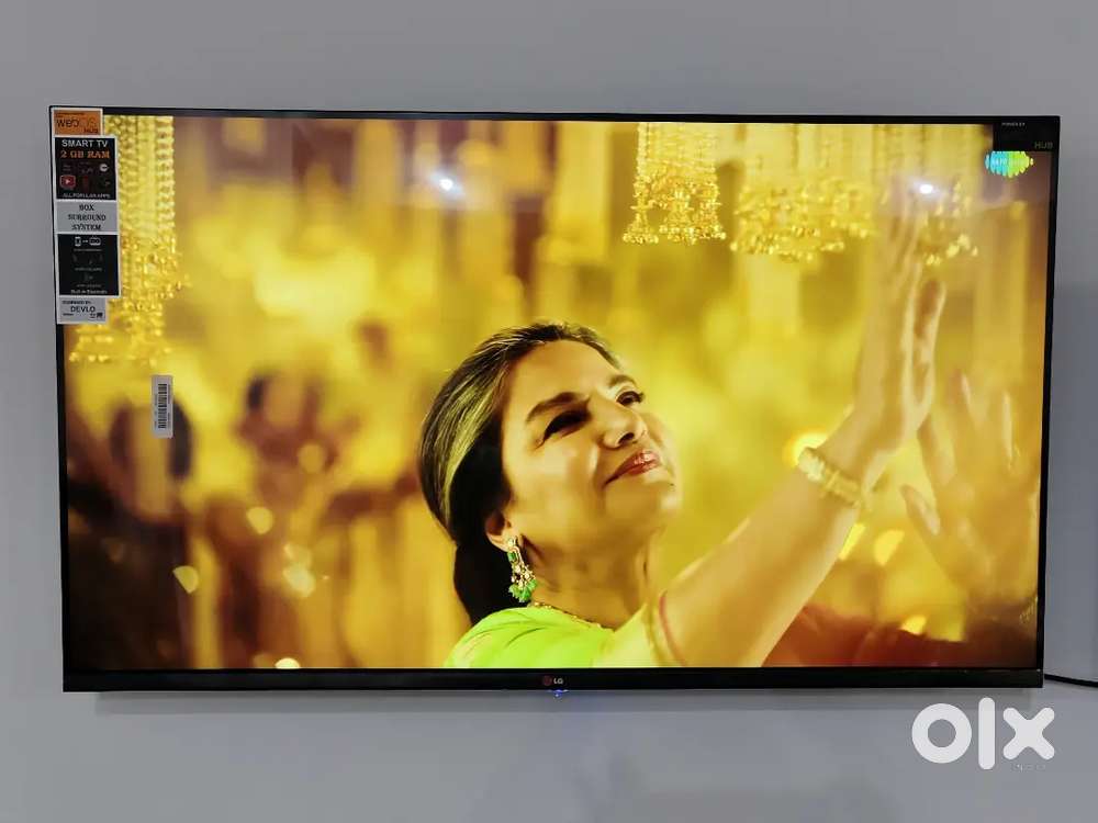 43 INCH ANDROID SMART LED TV 2 YEARS WARRANTY 4K