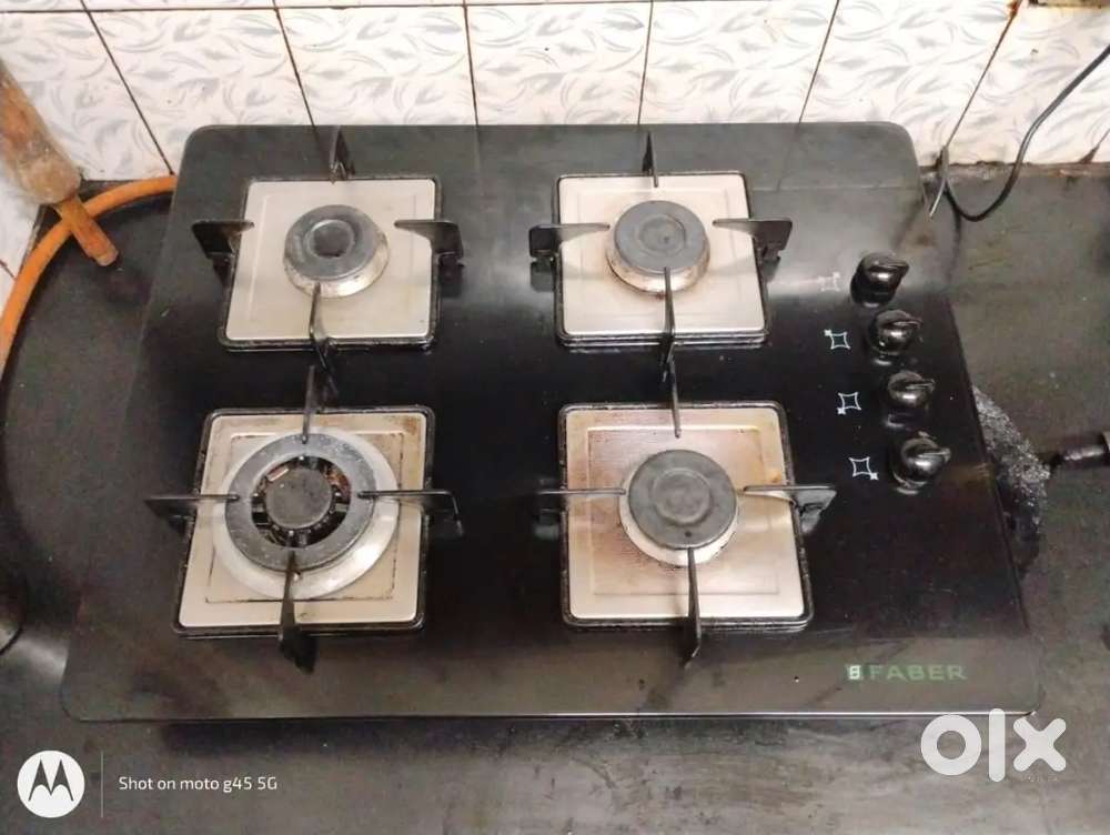Faber 4 burner gas hob for sale