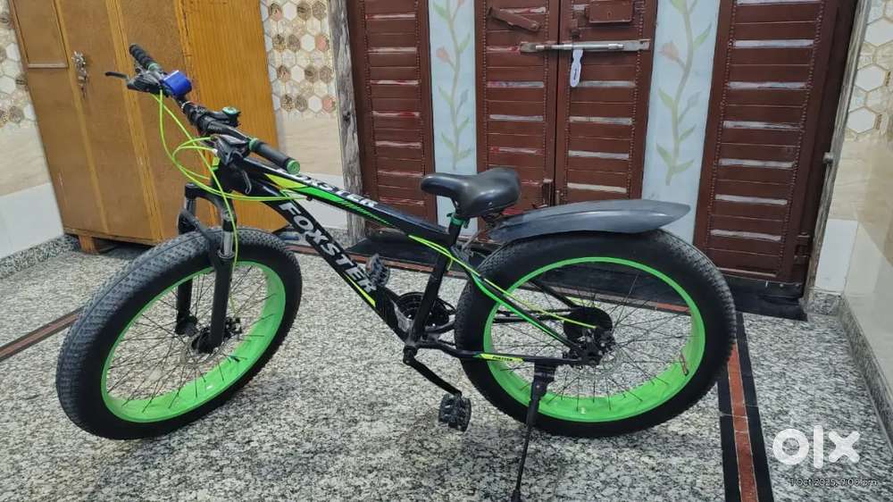 Foxter fat bike with shimano gears