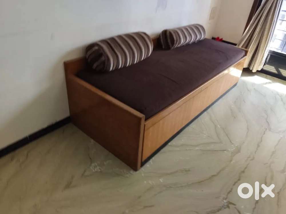 2 Sofa cumbed and  1 double bed