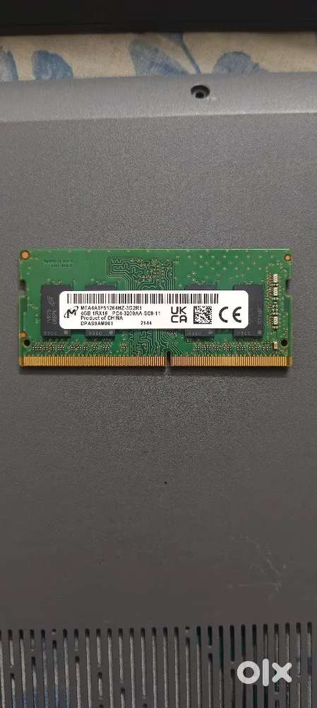 Laptop RAM DDR 4 RAM 4GB 3200 MHZ QTY 2