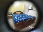 Tick wood bed of 6 by 6 half